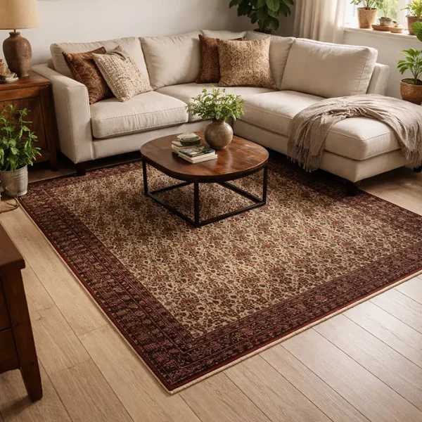 Persian Turkmen “Shaka” Rug - Art Tappeti