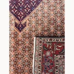 Tabriz — dettaglio originale del vello e del rovescio