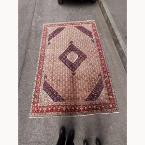 Tappeto persiano Tabriz 294 × 162 cm — vista intera originale