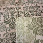 Retro del tappeto moderno orientale annodato a mano, con disegno visibile nodo per nodo